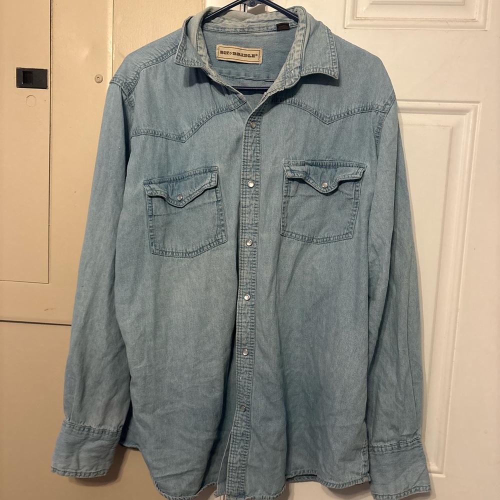 Light Blue Denim Shirt